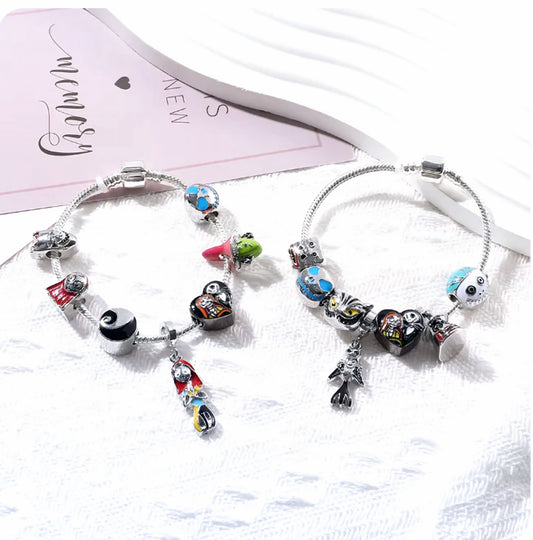 Bracciale + ciondoli The Nightmare Before Christmas